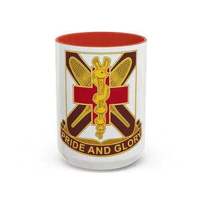 Dental Health Activity Fort Drum (U.S. Army) Accent Coffee Mug 15oz Red - Go Mug Yourself