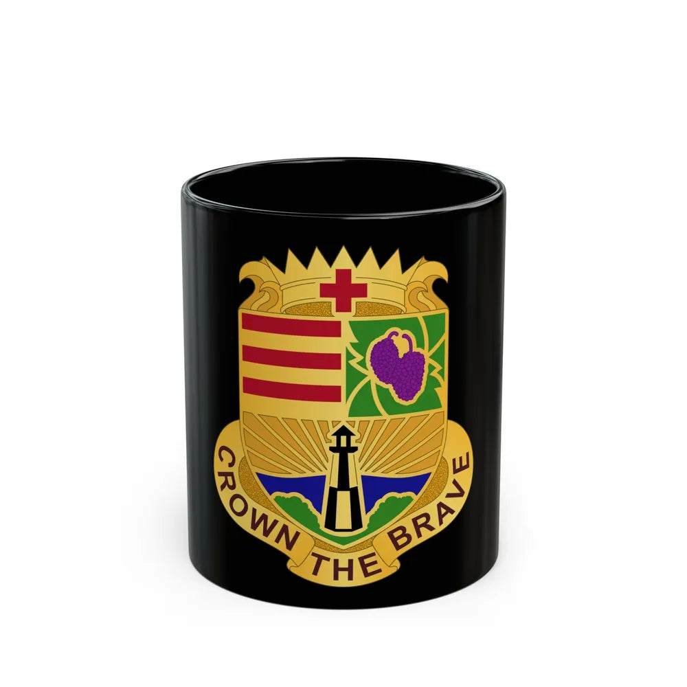 Dental Health Activity Fort Eustis (U.S. Army) Black Coffee Mug-11oz-Go Mug Yourself