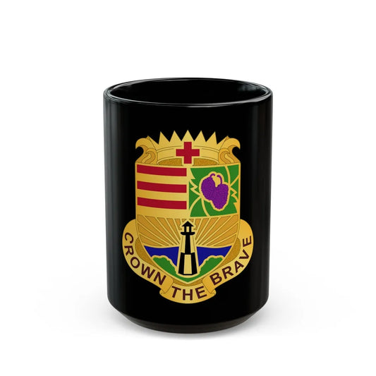 Dental Health Activity Fort Eustis (U.S. Army) Black Coffee Mug-15oz-Go Mug Yourself