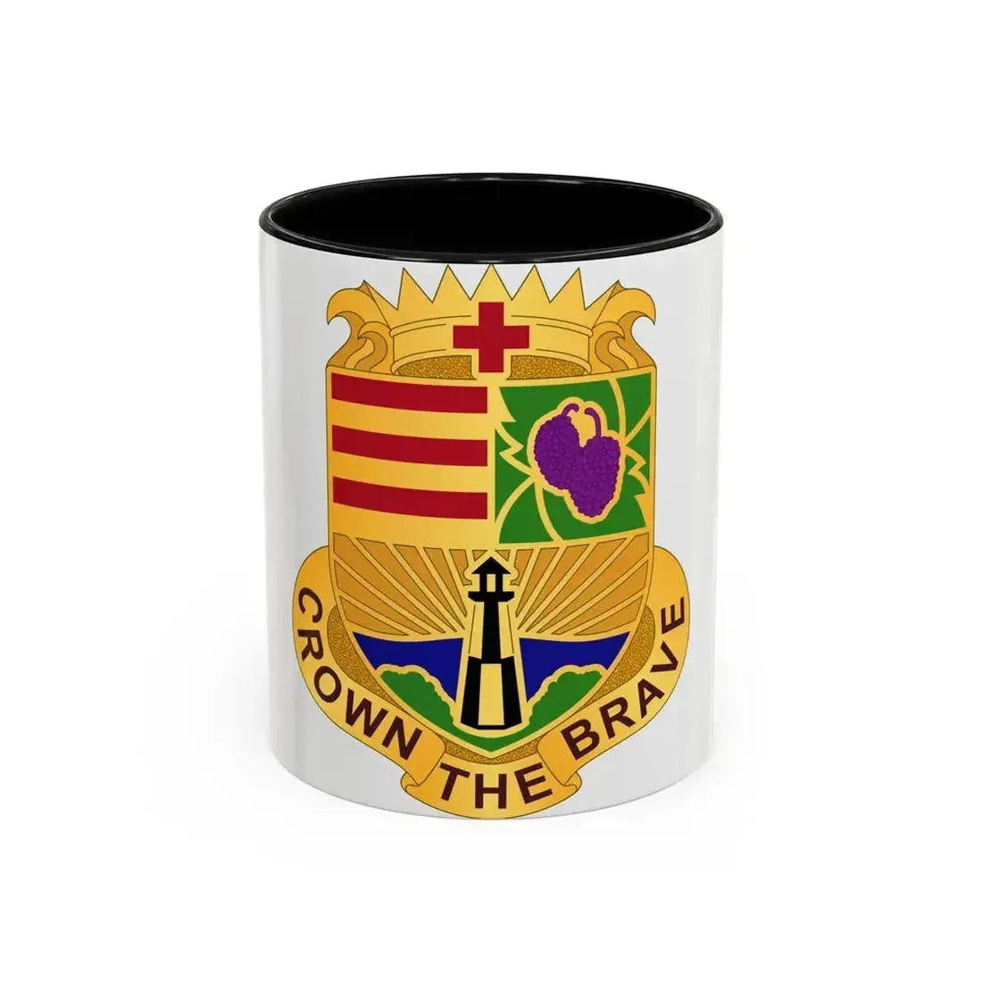Dental Health Activity Fort Eustis (U.S. Army) Accent Coffee Mug 11oz Black - Go Mug Yourself