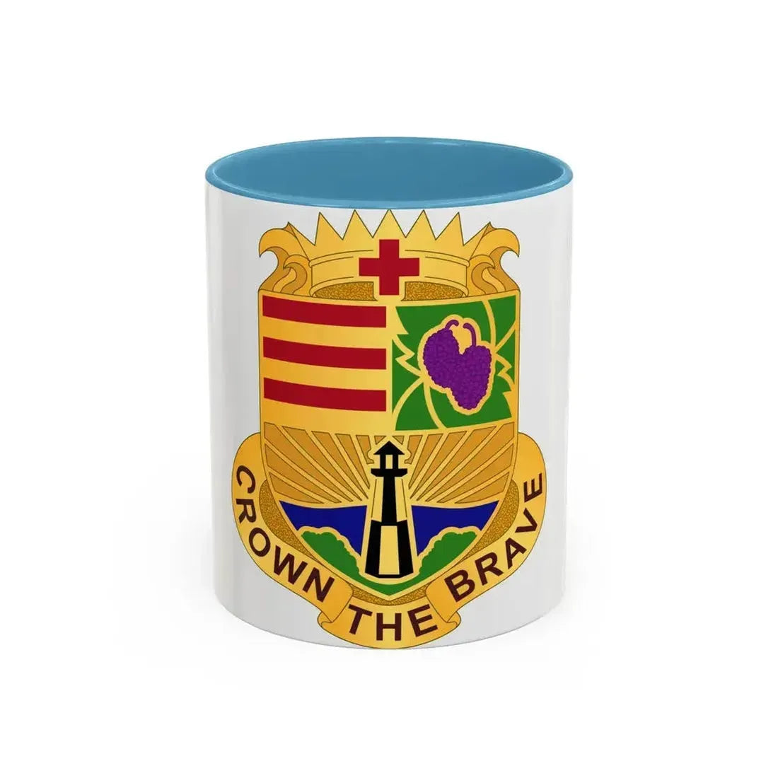 Dental Health Activity Fort Eustis (U.S. Army) Accent Coffee Mug 11oz Light Blue - Go Mug Yourself