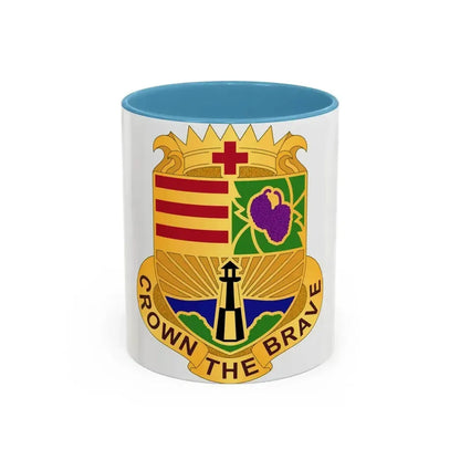 Dental Health Activity Fort Eustis (U.S. Army) Accent Coffee Mug 11oz Light Blue - Go Mug Yourself