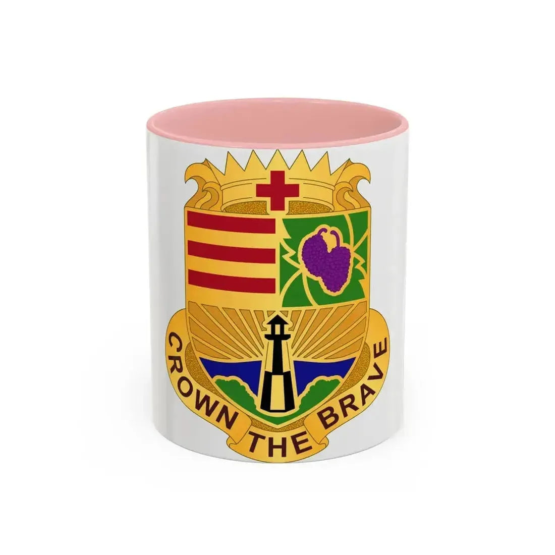 Dental Health Activity Fort Eustis (U.S. Army) Accent Coffee Mug 11oz Pink - Go Mug Yourself