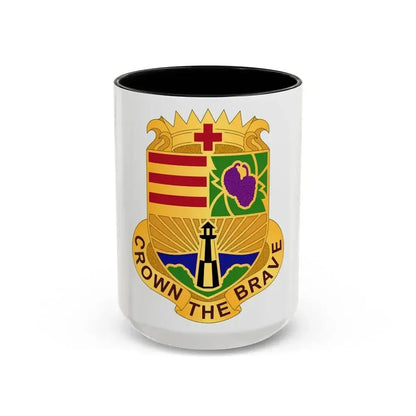 Dental Health Activity Fort Eustis (U.S. Army) Accent Coffee Mug 15oz Black - Go Mug Yourself