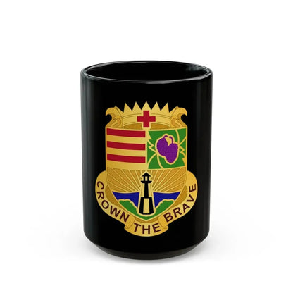 Dental Health Activity Fort Eustis (U.S. Army) Black Coffee Mug 15oz - Go Mug Yourself