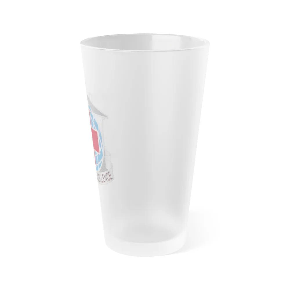 Dental Health Activity Fort Gordon (U.S. Army) Frosted Pint Glass 16oz-Go Mug Yourself