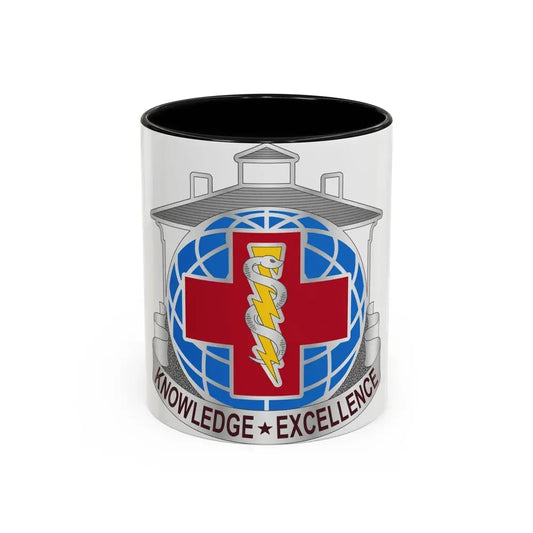 Dental Health Activity Fort Gordon (U.S. Army) Accent Coffee Mug 11oz Black - Go Mug Yourself