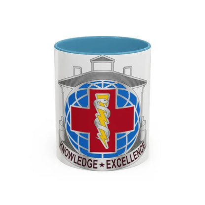 Dental Health Activity Fort Gordon (U.S. Army) Accent Coffee Mug 11oz Light Blue - Go Mug Yourself