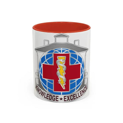 Dental Health Activity Fort Gordon (U.S. Army) Accent Coffee Mug 11oz Red - Go Mug Yourself