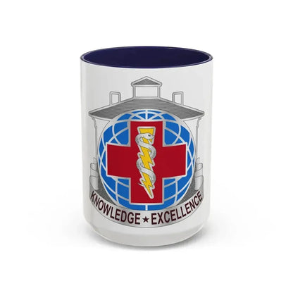 Dental Health Activity Fort Gordon (U.S. Army) Accent Coffee Mug 15oz Navy - Go Mug Yourself
