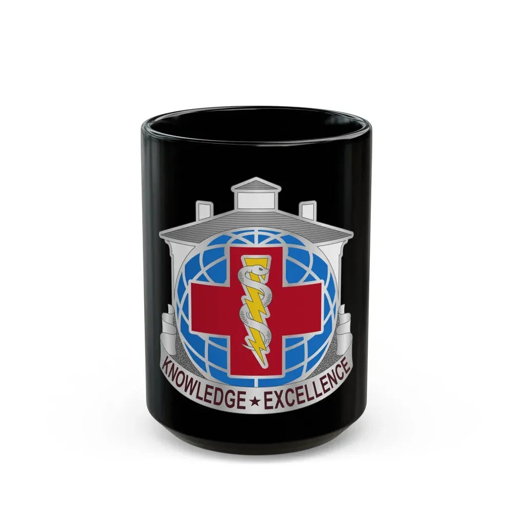 Dental Health Activity Fort Gordon (U.S. Army) Black Coffee Mug 15oz - Go Mug Yourself
