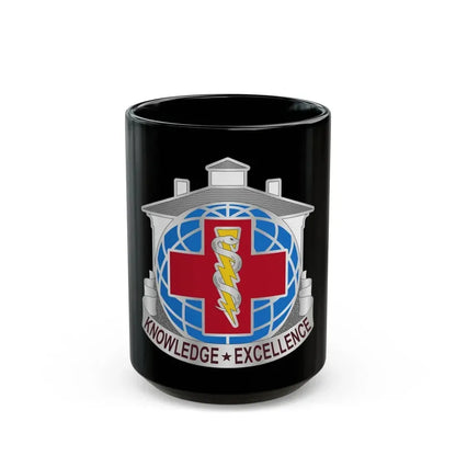 Dental Health Activity Fort Gordon (U.S. Army) Black Coffee Mug 15oz - Go Mug Yourself