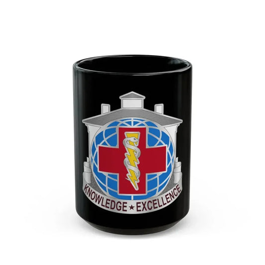 Dental Health Activity Fort Gordon (U.S. Army) Black Coffee Mug 15oz - Go Mug Yourself