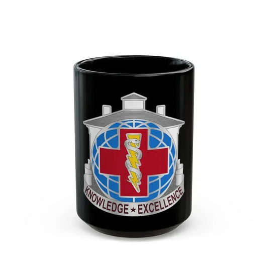 Dental Health Activity Fort Gordon (U.S. Army) Black Coffee Mug 15oz - Go Mug Yourself