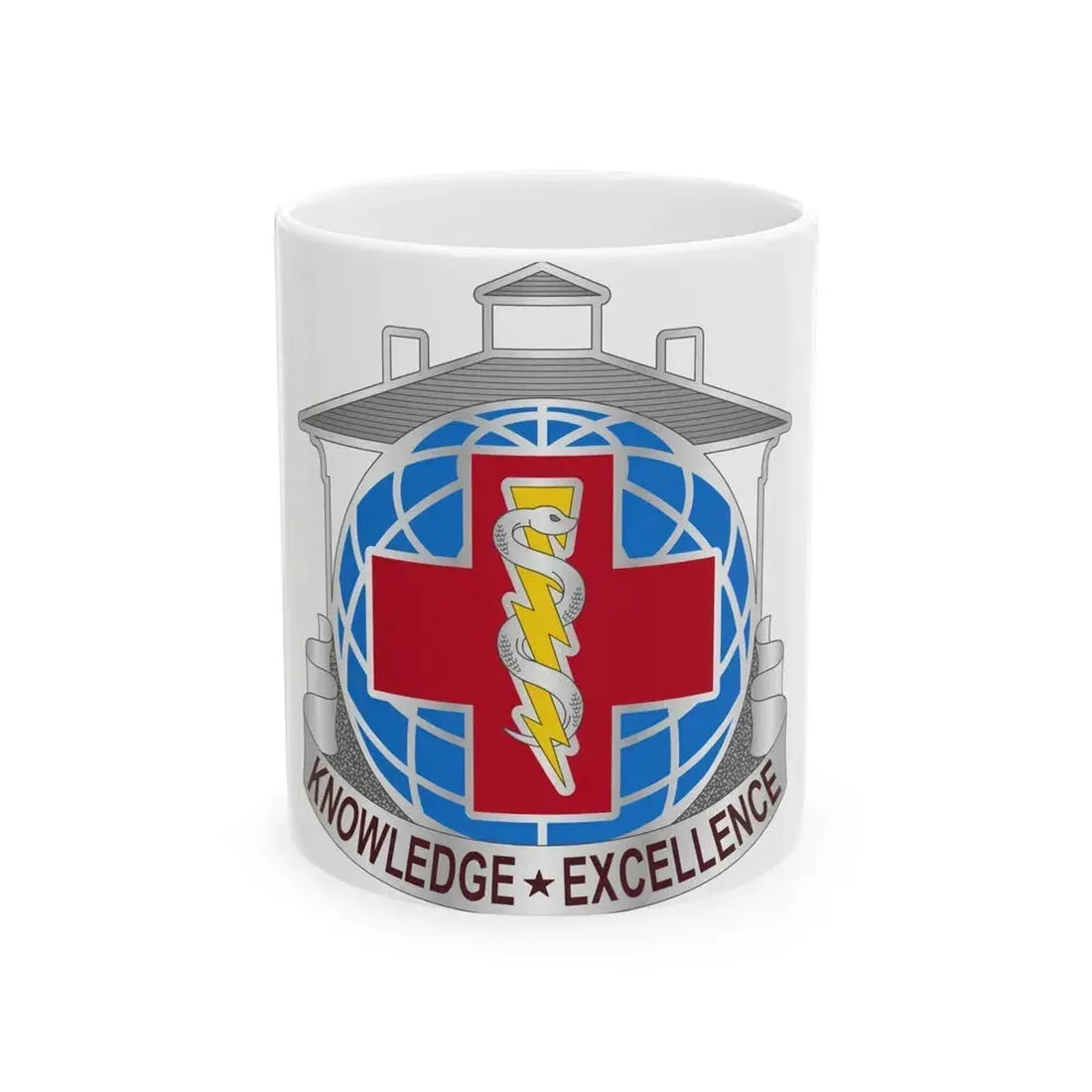 Dental Health Activity Fort Gordon (U.S. Army) White Coffee Mug 11oz - Go Mug Yourself