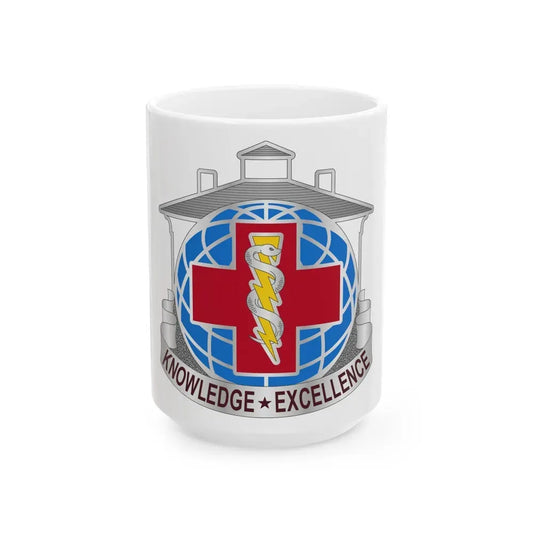 Dental Health Activity Fort Gordon (U.S. Army) White Coffee Mug 15oz - Go Mug Yourself