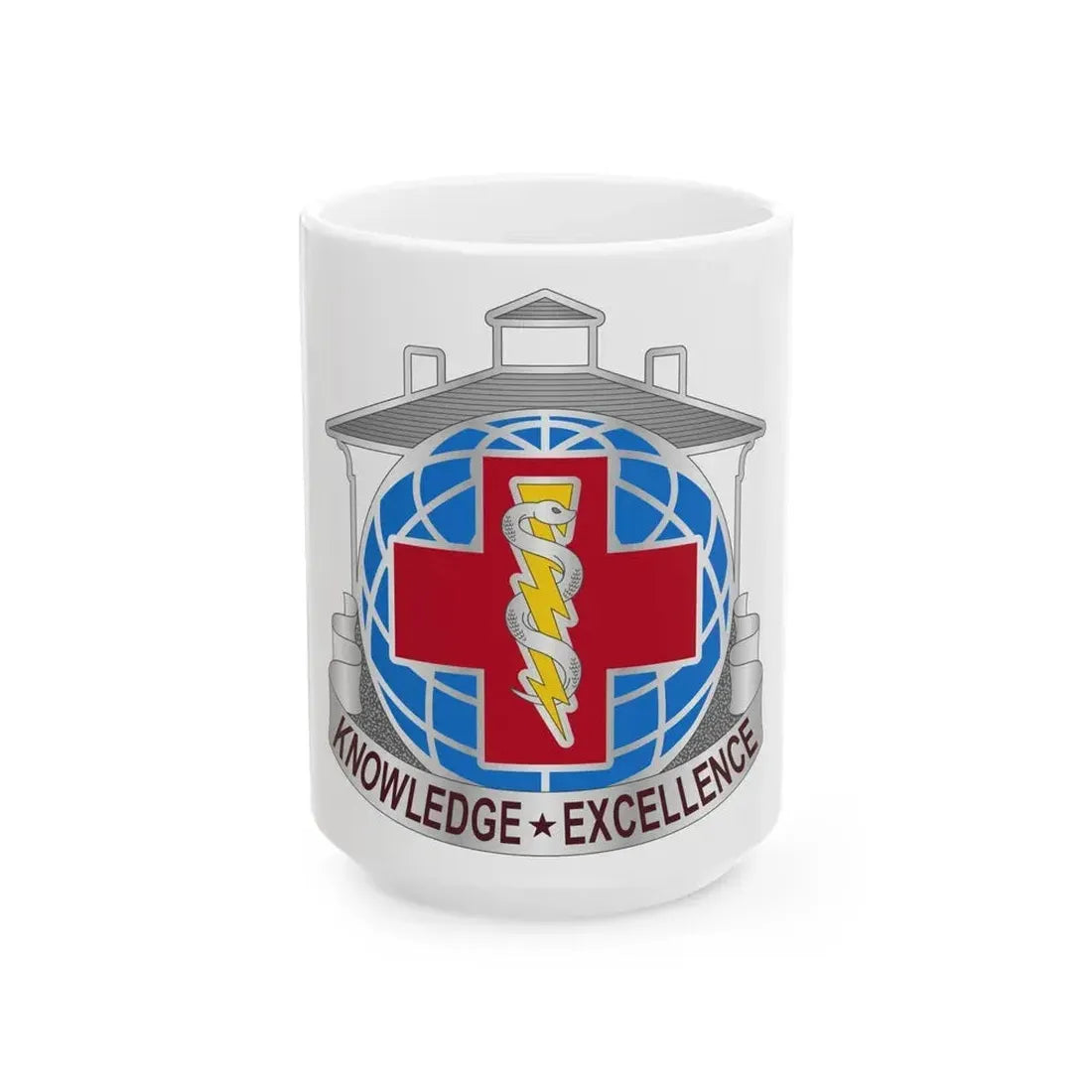 Dental Health Activity Fort Gordon (U.S. Army) White Coffee Mug 15oz - Go Mug Yourself