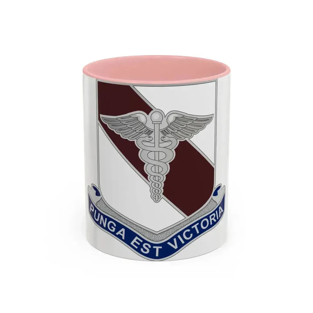 Dental Health Activity Fort Hood (U.S. Army) Accent Coffee Mug 11oz Pink - Go Mug Yourself