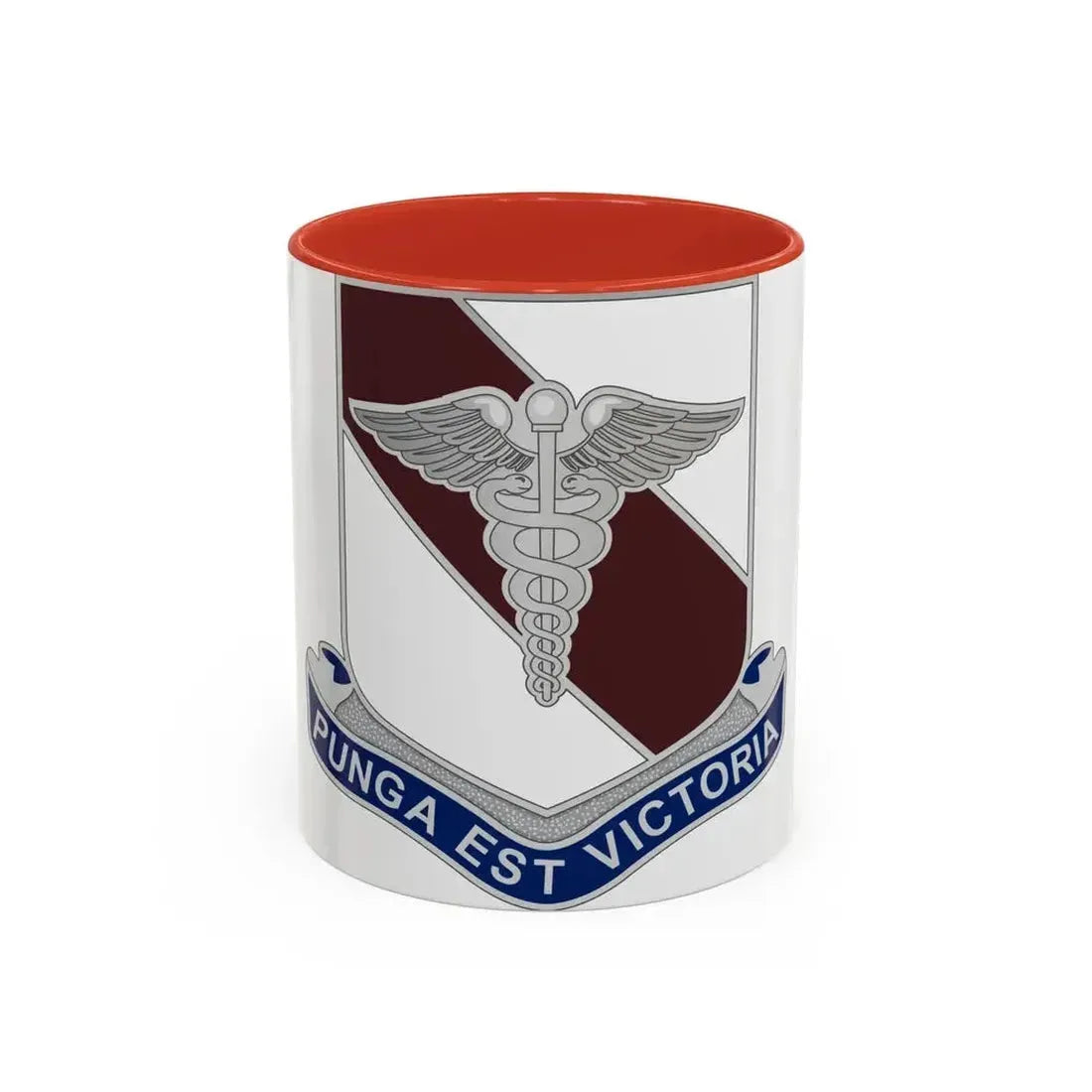 Dental Health Activity Fort Hood (U.S. Army) Accent Coffee Mug 11oz Red - Go Mug Yourself