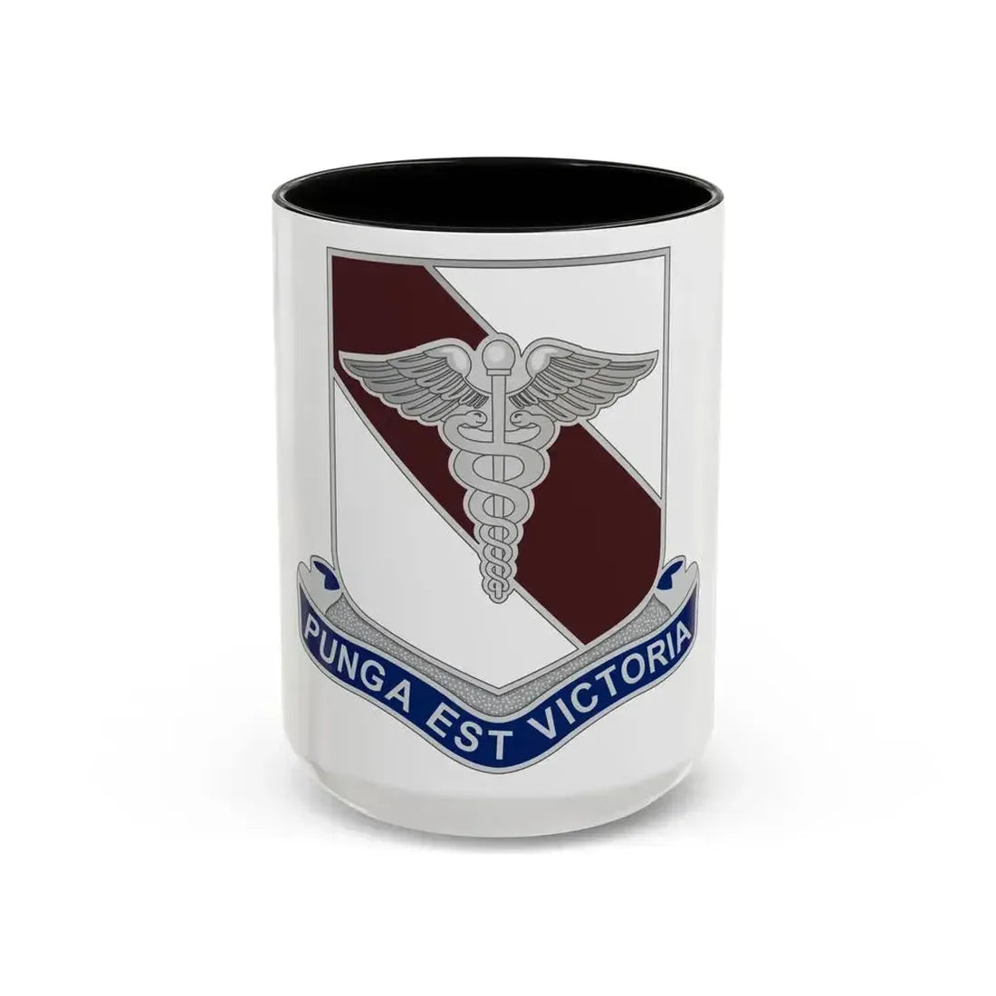 Dental Health Activity Fort Hood (U.S. Army) Accent Coffee Mug 15oz Black - Go Mug Yourself