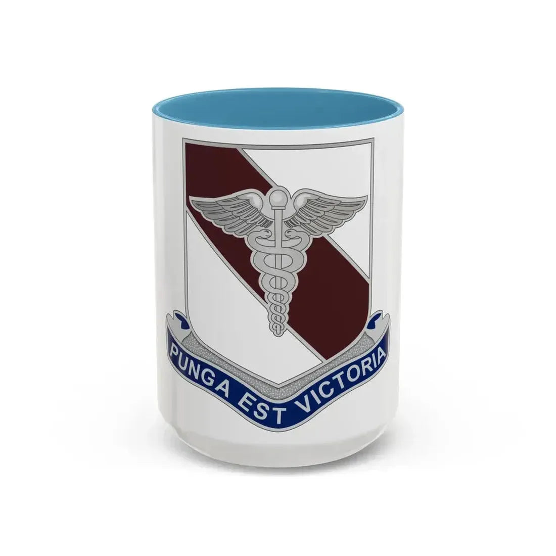 Dental Health Activity Fort Hood (U.S. Army) Accent Coffee Mug 15oz Light Blue - Go Mug Yourself