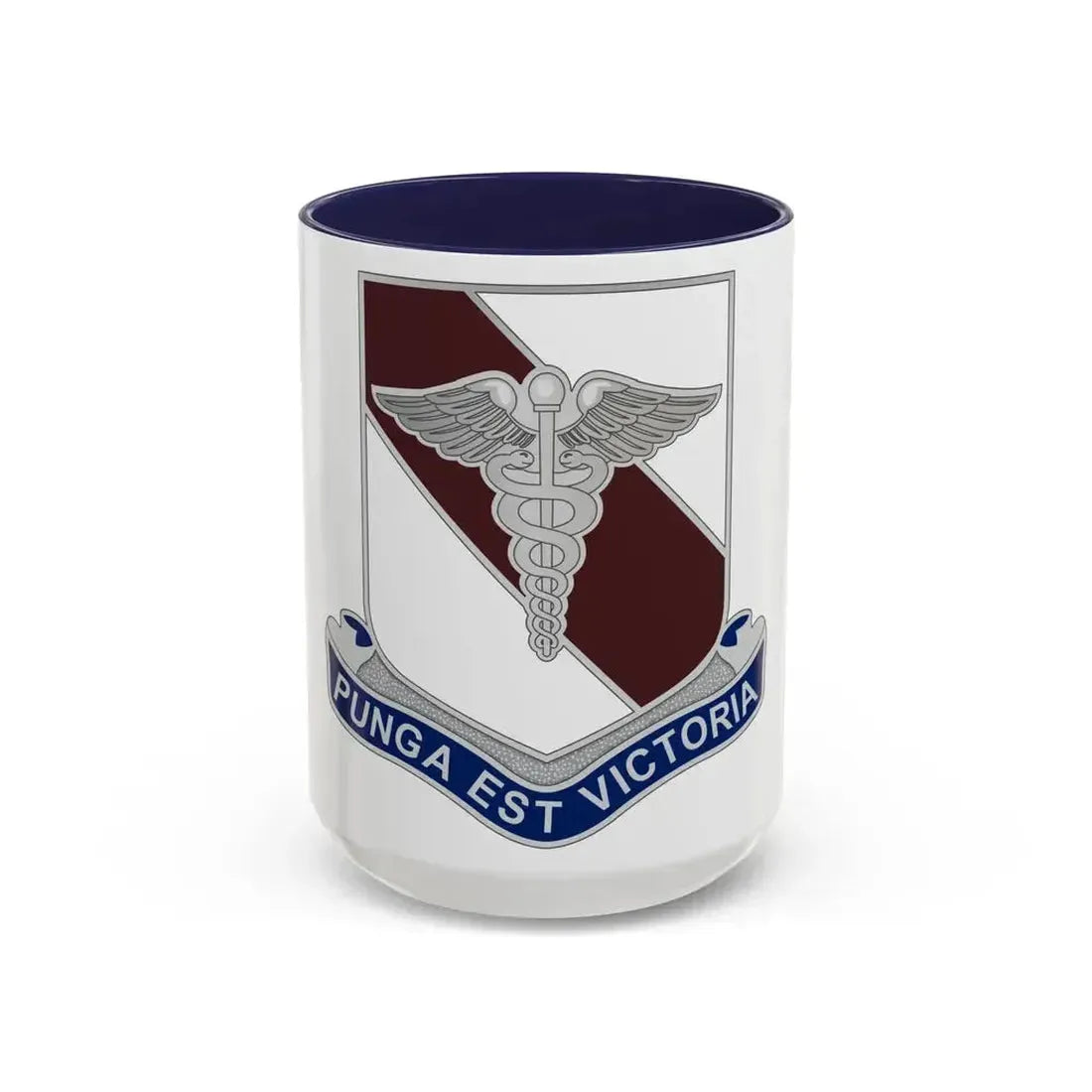 Dental Health Activity Fort Hood (U.S. Army) Accent Coffee Mug 15oz Navy - Go Mug Yourself