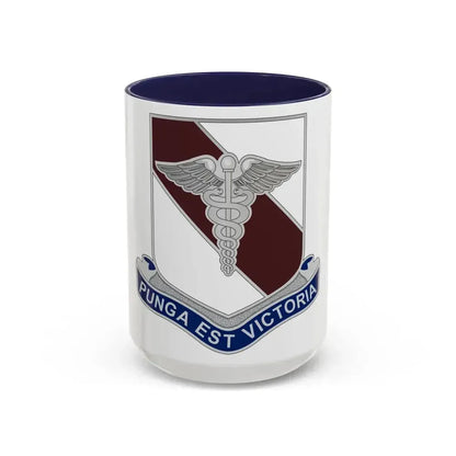 Dental Health Activity Fort Hood (U.S. Army) Accent Coffee Mug 15oz Navy - Go Mug Yourself