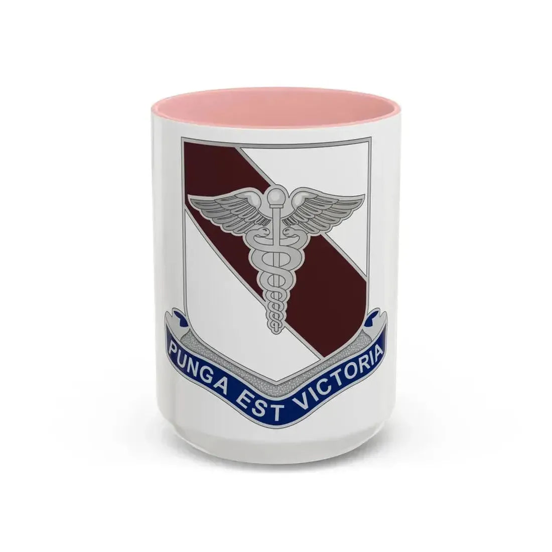 Dental Health Activity Fort Hood (U.S. Army) Accent Coffee Mug 15oz Pink - Go Mug Yourself