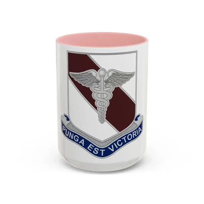Dental Health Activity Fort Hood (U.S. Army) Accent Coffee Mug 15oz Pink - Go Mug Yourself