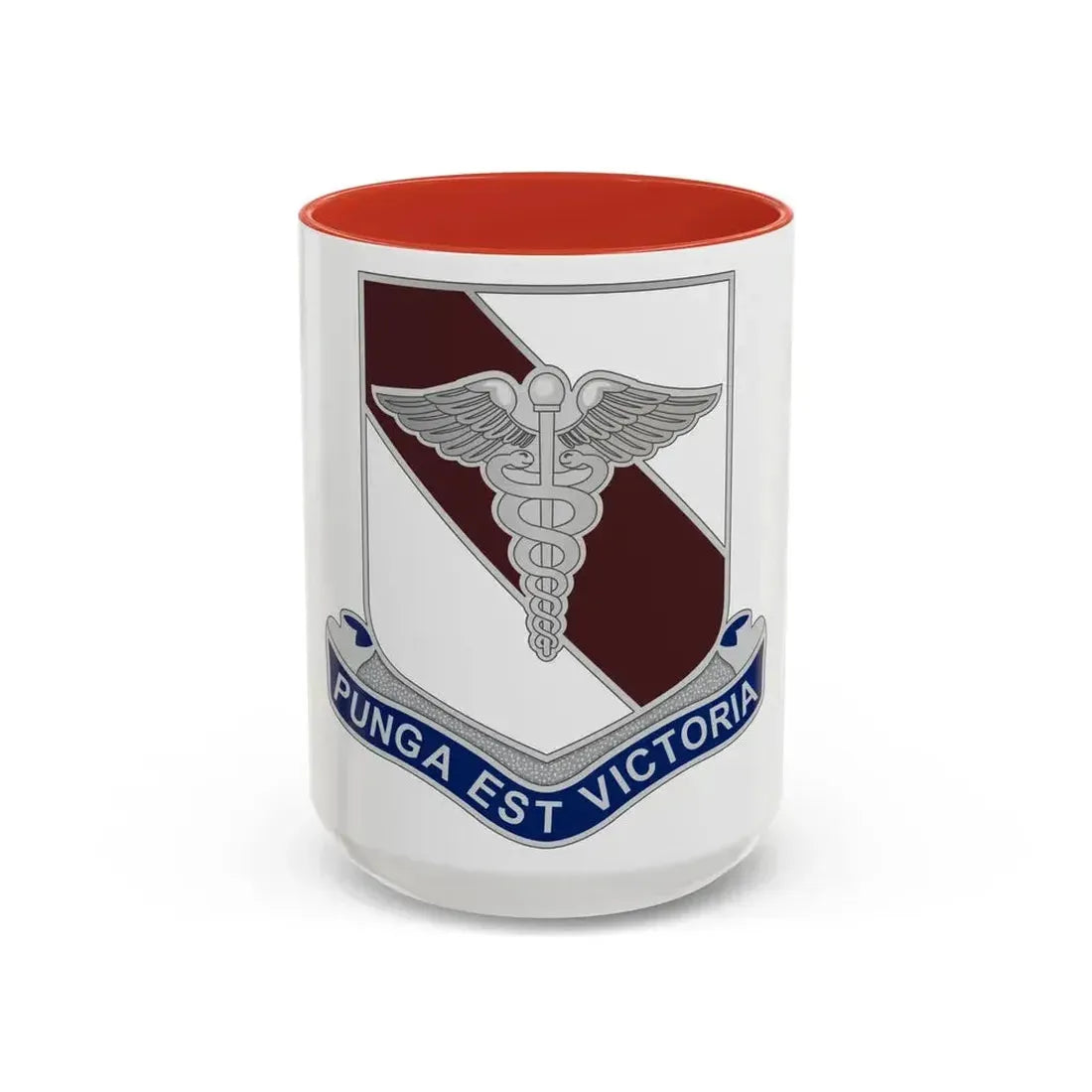 Dental Health Activity Fort Hood (U.S. Army) Accent Coffee Mug 15oz Red - Go Mug Yourself