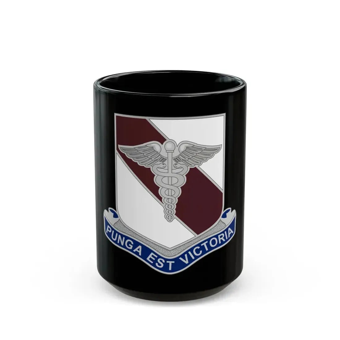 Dental Health Activity Fort Hood (U.S. Army) Black Coffee Mug 15oz - Go Mug Yourself