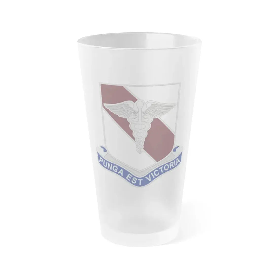 Dental Health Activity Fort Hood (U.S. Army) Frosted Pint Glass 16oz Default Title - Go Mug Yourself
