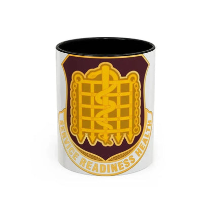 Dental Health Activity Fort Knox (U.S. Army) Accent Coffee Mug 11oz Black - Go Mug Yourself