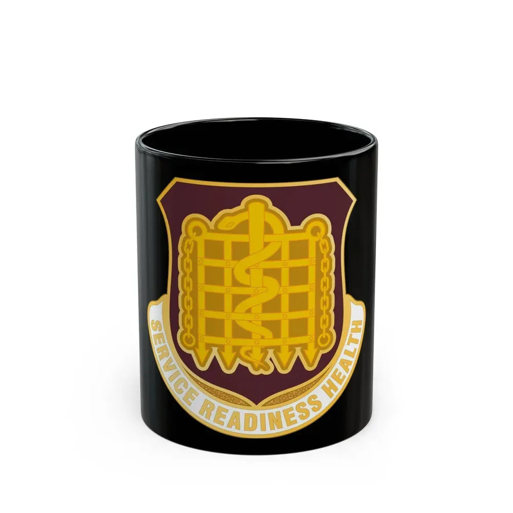Dental Health Activity Fort Knox (U.S. Army) Black Coffee Mug 11oz - Go Mug Yourself