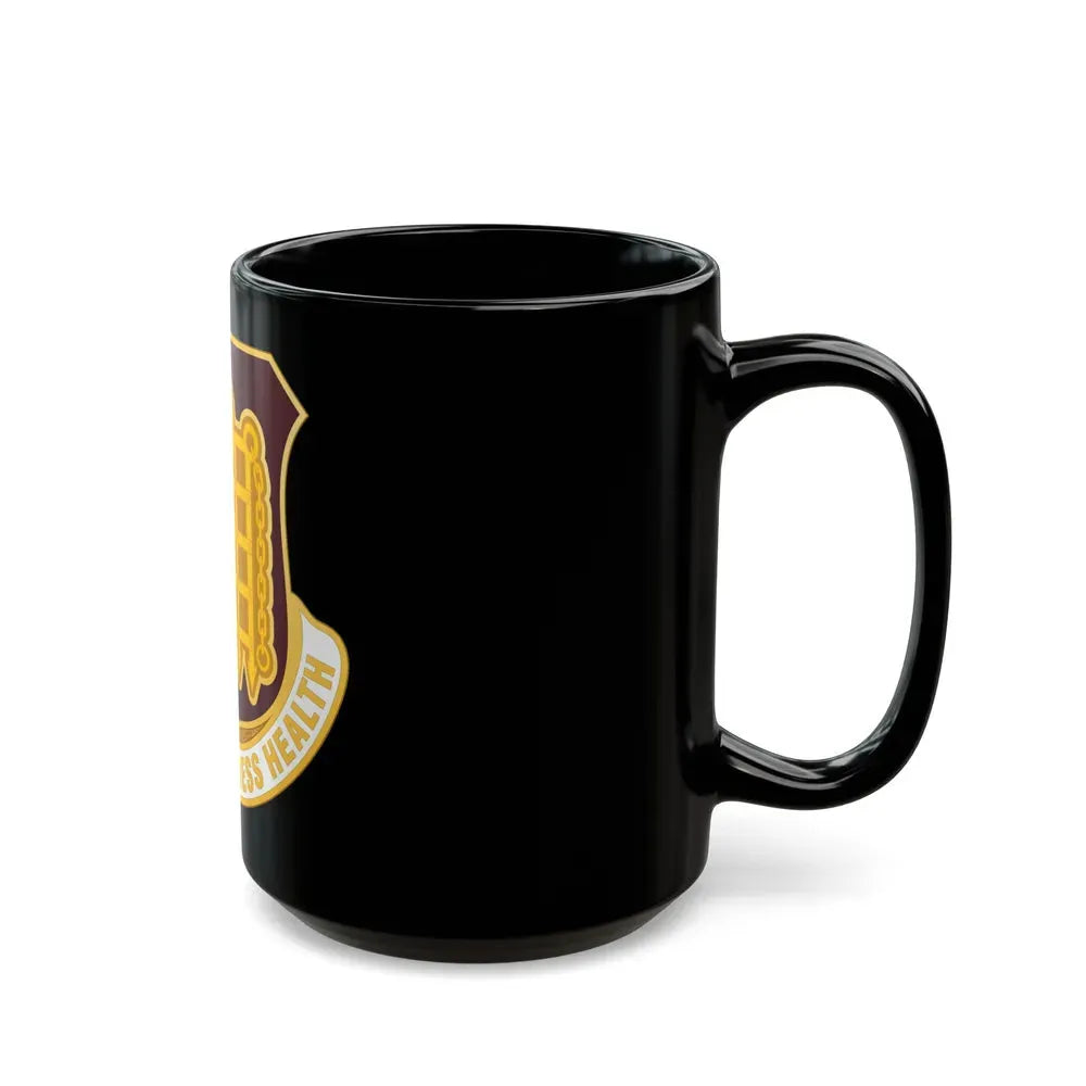 Dental Health Activity Fort Knox (U.S. Army) Black Coffee Mug - Go Mug Yourself