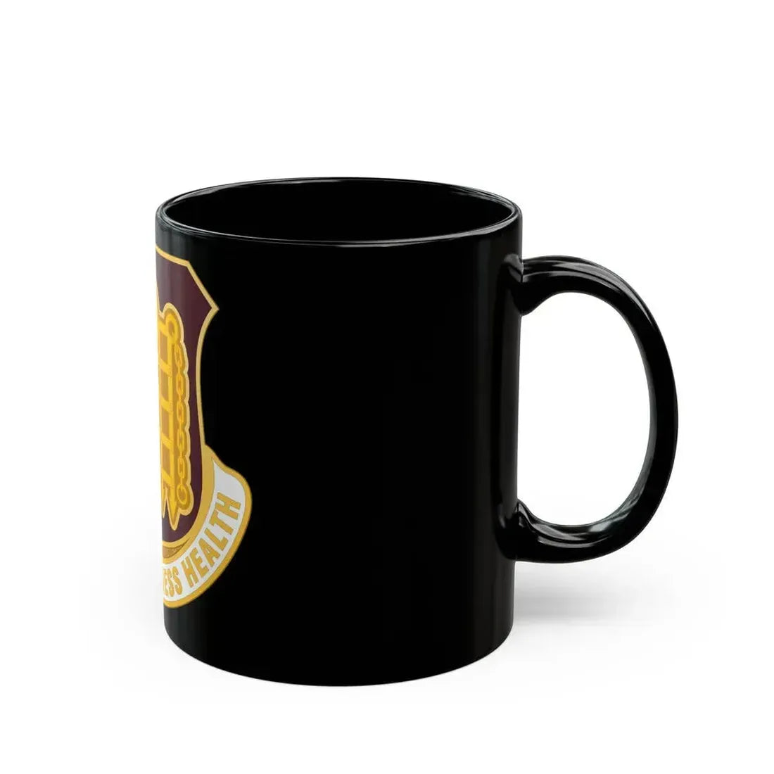 Dental Health Activity Fort Knox (U.S. Army) Black Coffee Mug - Go Mug Yourself