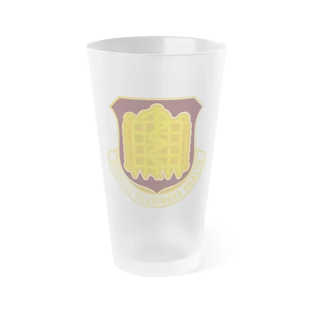 Dental Health Activity Fort Knox (U.S. Army) Frosted Pint Glass 16oz Default Title - Go Mug Yourself