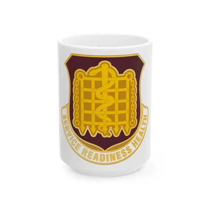 Dental Health Activity Fort Knox (U.S. Army) White Coffee Mug 15oz - Go Mug Yourself