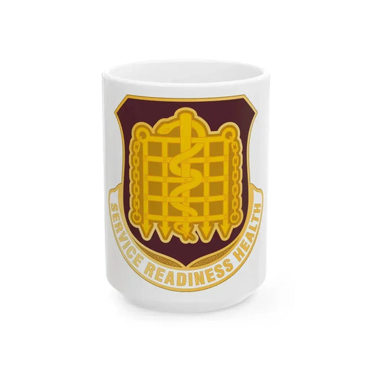 Dental Health Activity Fort Knox (U.S. Army) White Coffee Mug 15oz - Go Mug Yourself