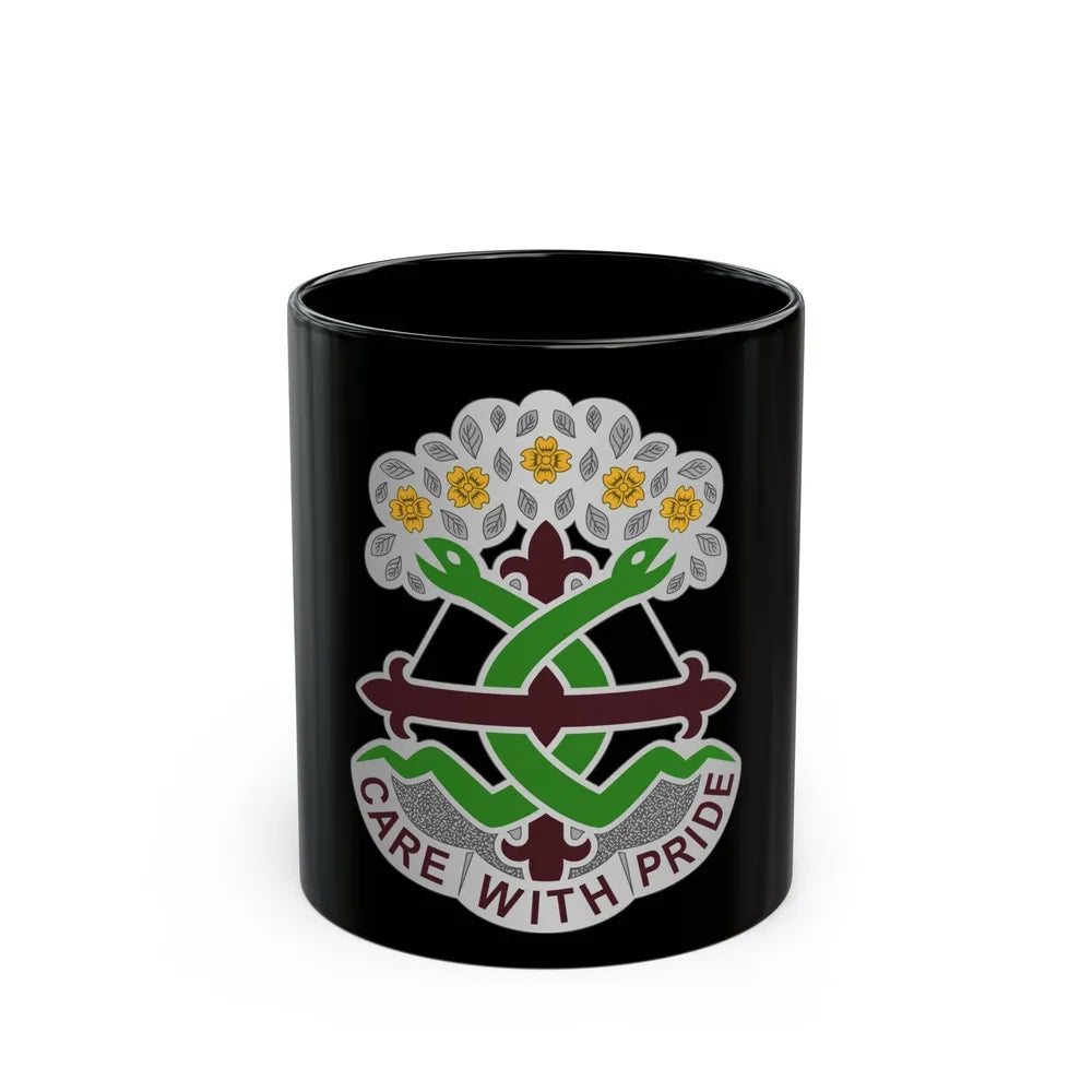 Dental Health Activity Fort Leonard Wood (U.S. Army) Black Coffee Mug-11oz-Go Mug Yourself