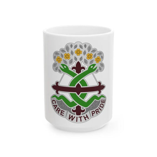 Dental Health Activity Fort Leonard Wood (U.S. Army) White Coffee Mug-15oz-Go Mug Yourself