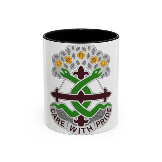 Dental Health Activity Fort Leonard Wood (U.S. Army) Accent Coffee Mug 11oz Black - Go Mug Yourself