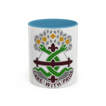 Dental Health Activity Fort Leonard Wood (U.S. Army) Accent Coffee Mug 11oz Light Blue - Go Mug Yourself