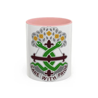 Dental Health Activity Fort Leonard Wood (U.S. Army) Accent Coffee Mug 11oz Pink - Go Mug Yourself