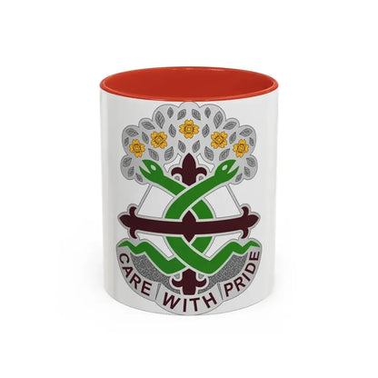 Dental Health Activity Fort Leonard Wood (U.S. Army) Accent Coffee Mug 11oz Red - Go Mug Yourself
