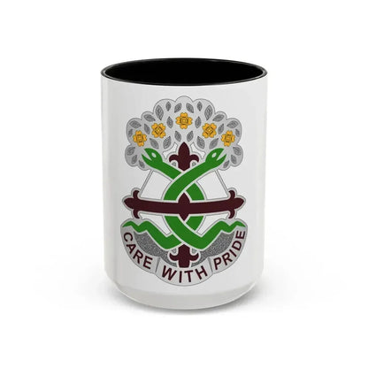 Dental Health Activity Fort Leonard Wood (U.S. Army) Accent Coffee Mug 15oz Black - Go Mug Yourself