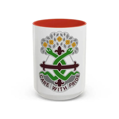 Dental Health Activity Fort Leonard Wood (U.S. Army) Accent Coffee Mug 15oz Red - Go Mug Yourself