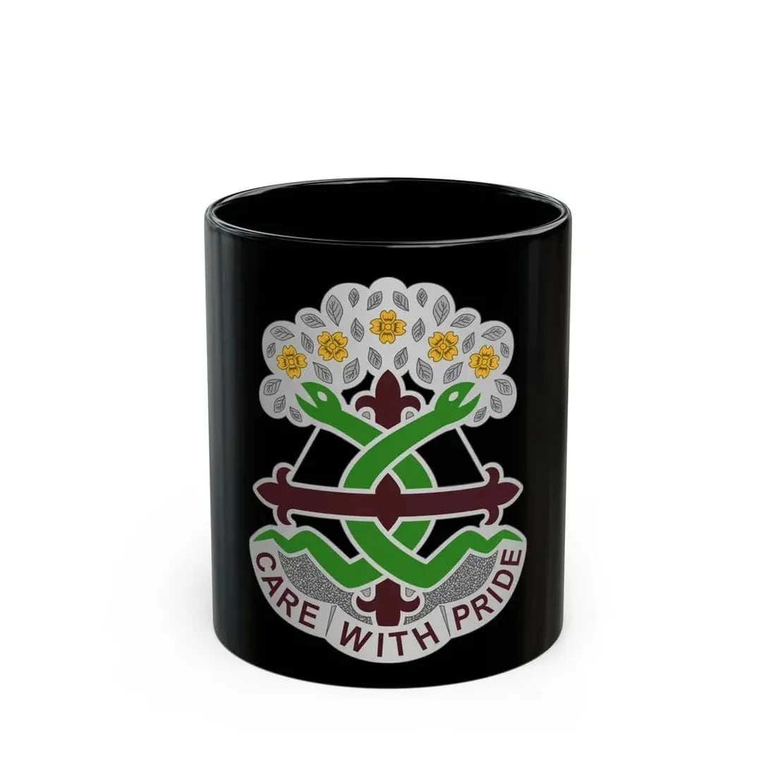 Dental Health Activity Fort Leonard Wood (U.S. Army) Black Coffee Mug 11oz - Go Mug Yourself