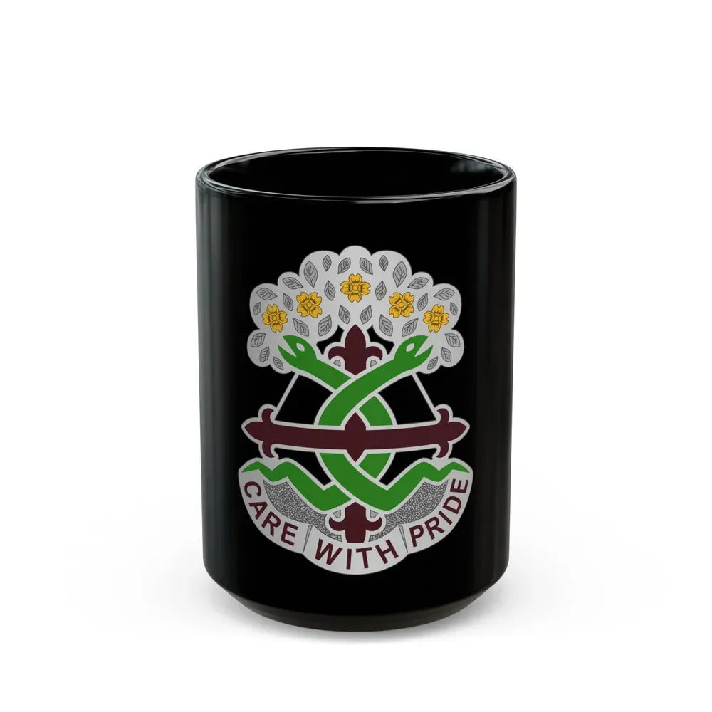 Dental Health Activity Fort Leonard Wood (U.S. Army) Black Coffee Mug 15oz - Go Mug Yourself