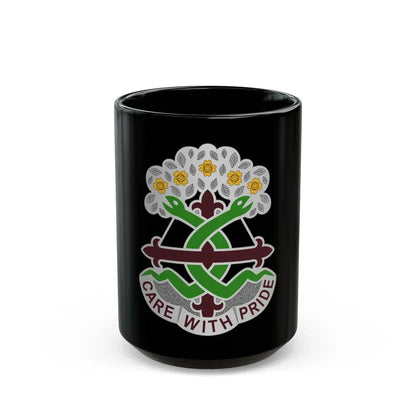 Dental Health Activity Fort Leonard Wood (U.S. Army) Black Coffee Mug 15oz - Go Mug Yourself